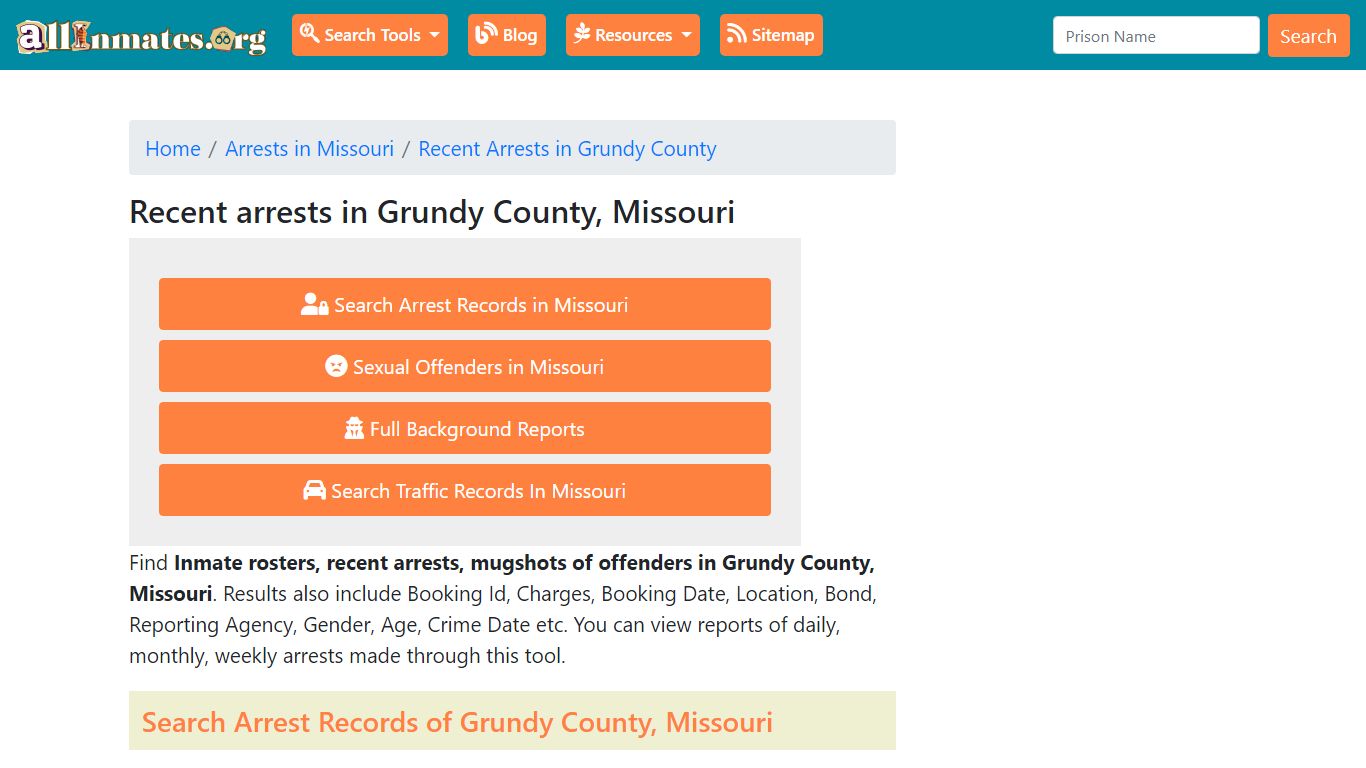 Recent arrests in Grundy County, Missouri | Mugshots, Rosters, Inmates ...