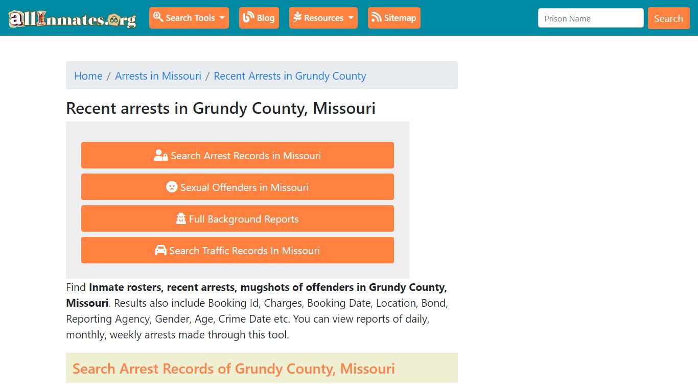 Recent arrests in Grundy County, Missouri | Mugshots, Rosters, Inmates ...